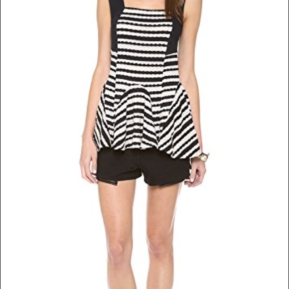 Free People Sedwick Peplum Tunic M MD - Picture 3 of 4